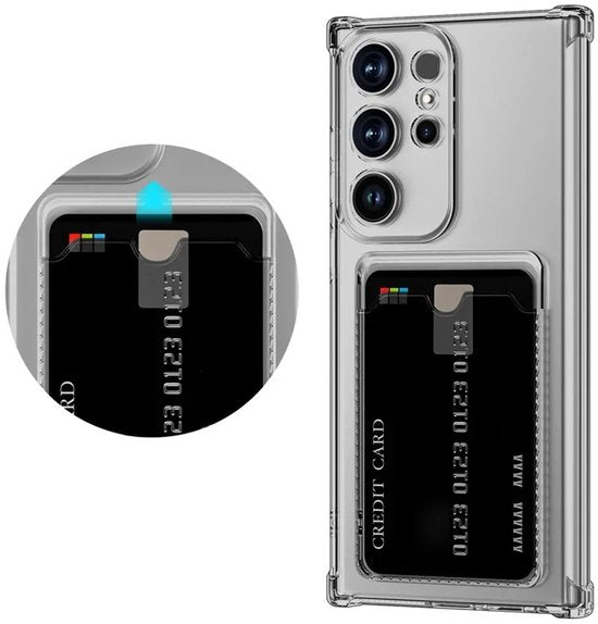 Lennexo pashouder hoesje voor Samsung S25 Ultra