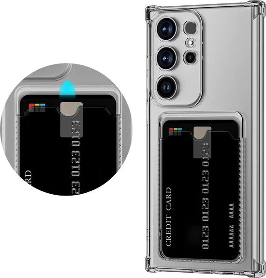 Lennexo pashouder hoesje voor Samsung S24 Ultra