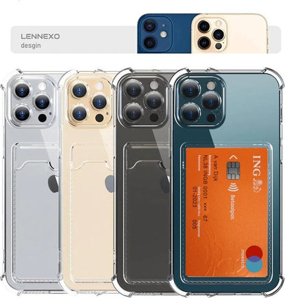 Lennexo schokbestendig telefoonhoesje voor iPhone 13