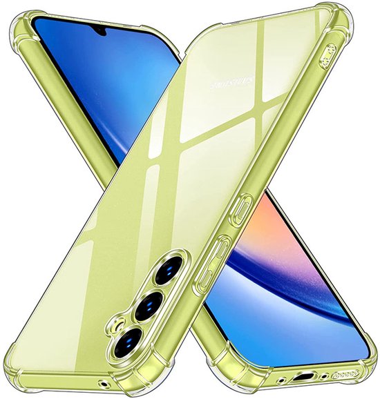 Anti-Shock Hoesje met Screenprotector voor Samsung A34