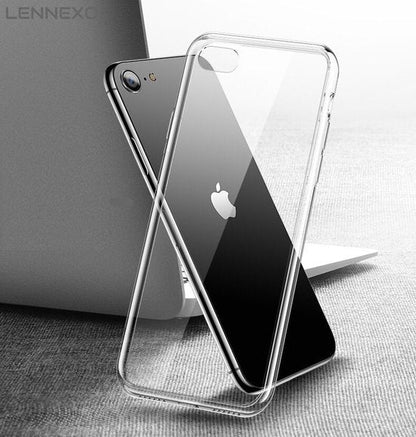 Lennexo iPhone SE hoesje en screenprotector combi