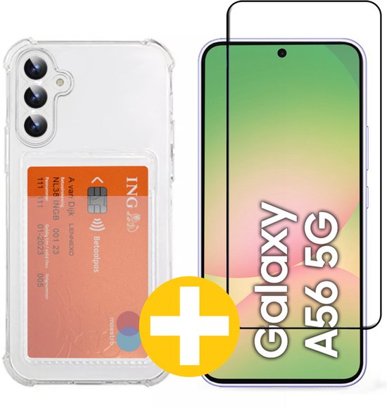Lennexo pashouder hoesje voor Samsung A56