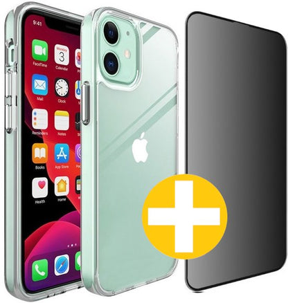 iPhone 12 Mini hoesje met privacy screenprotector