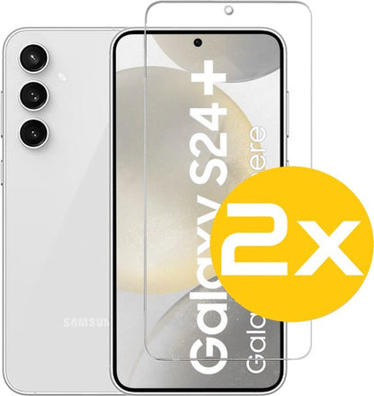 Lennexo Tempered Glass Screenprotector Geschikt Voor Samsung Galaxy S24+