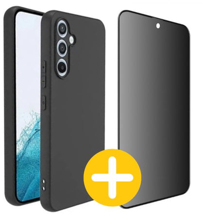 Samsung S23 hoesje met privacy screenprotector