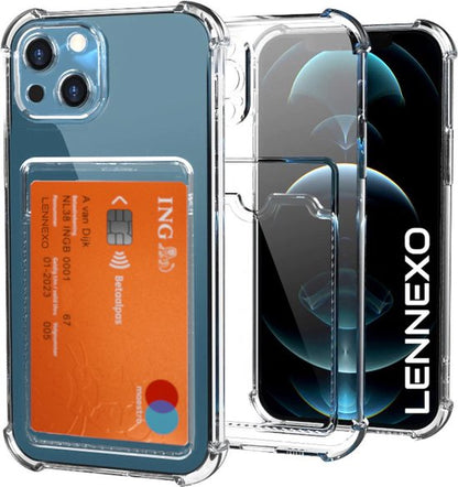 Lennexo iPhone 13 Mini pashouder hoesje