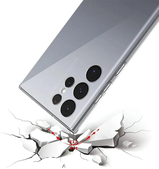 Lennexo Transparant Hoesje Geschikt Voor Samsung Galaxy S25 Ultra