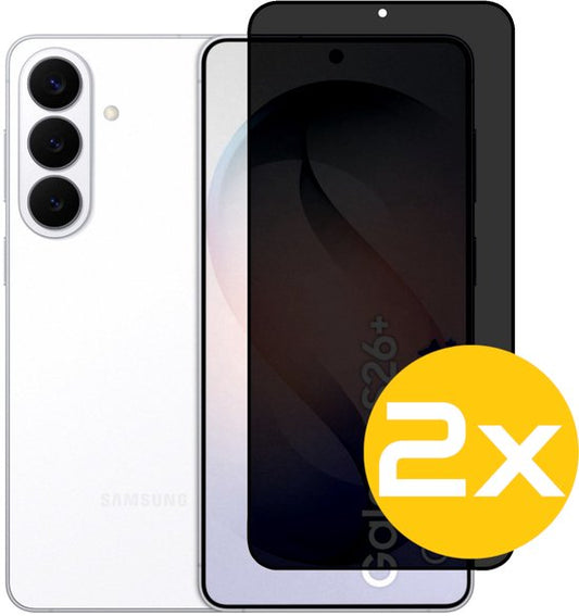 Lennexo Privacy Screenprotector voor Samsung S26+