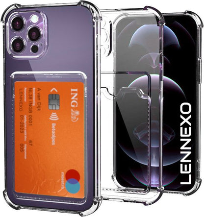 Lennexo pashouder hoesje voor iPhone 14 Pro