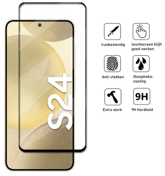 Lennexo pashouder hoesje voor Samsung S24