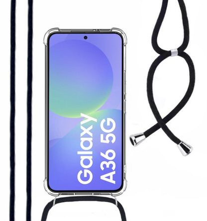 Lennexo koord shockproof telefoonhoesje voor Samsung Galaxy A36