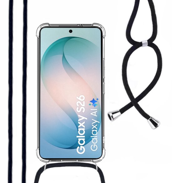 Lennexo hoesje met koord voor Samsung S26