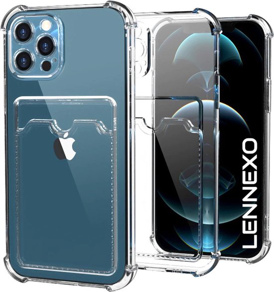 Lennexo pashouder hoesje voor iPhone 12 Pro Max