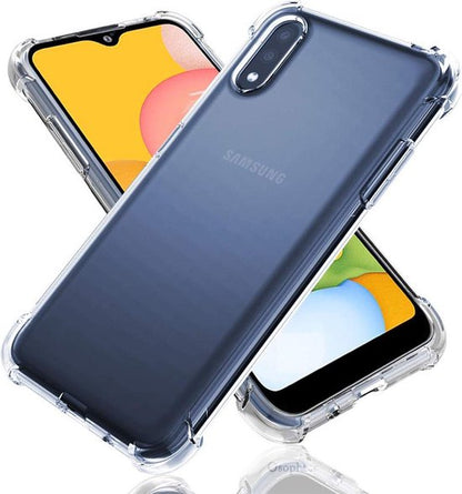 Lennexo anti-shock siliconen telefoonhoesje Samsung Galaxy A02