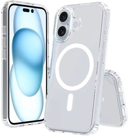 Lennexo iPhone 16 magnetisch siliconen hoesje