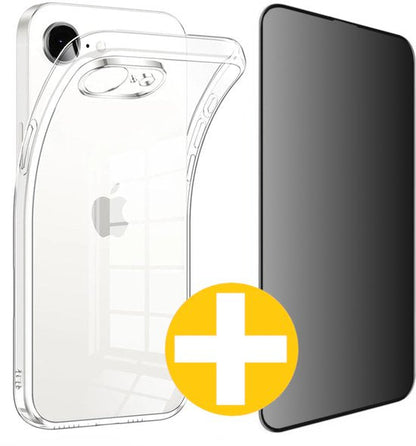 iPhone 16e hoesje en privacy screenprotector
