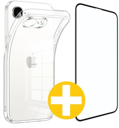 Lennexo hoesje en screenprotector voor iPhone 16e