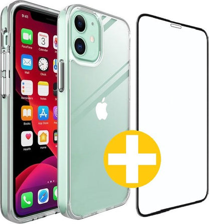 Lennexo Combi hoesje en screenprotector voor iPhone 12 Mini