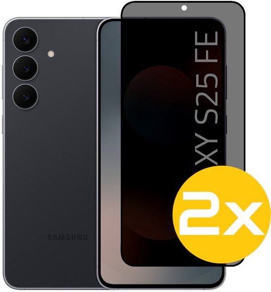 Lennexo Privacy Screenprotector voor Samsung S25FE