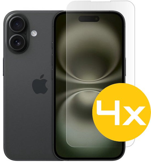 Lennexo iPhone 16 Plus Tempered Glass screenprotector