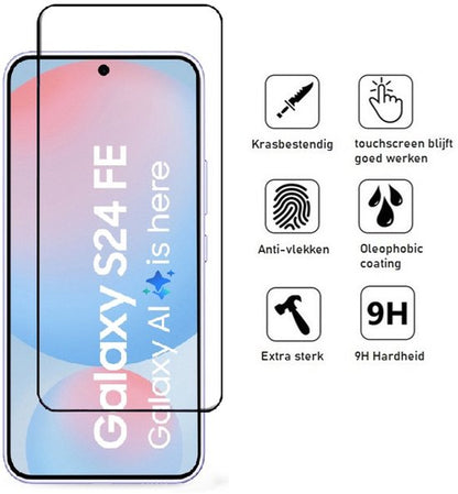 Lennexo pashouder hoesje voor Samsung S24 FE