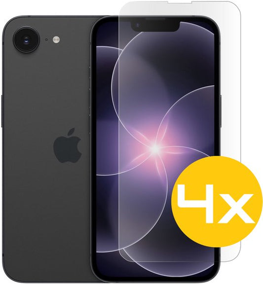 Lennexo Tempered Glass Screenprotector Geschikt Voor iPhone 17e / 16e