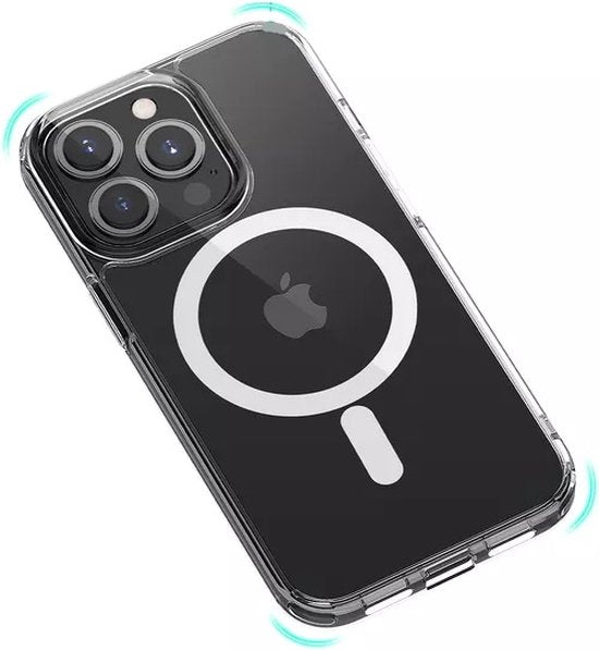 Lennexo magnetisch siliconen telefoonhoesje