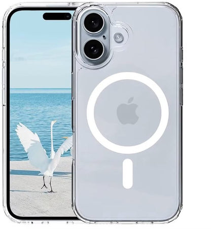 Lennexo iPhone 16 magnetisch siliconen hoesje