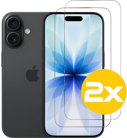 Lennexo iPhone 17 screenprotector van gehard glas