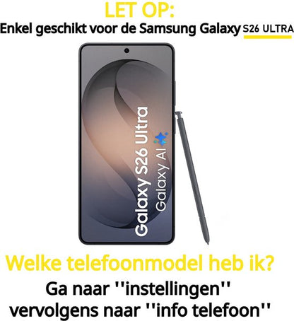 Lennexo Samsung Galaxy S26 Ultra beschermset