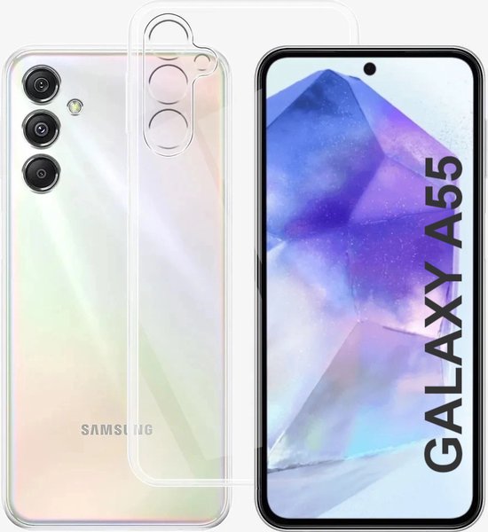 Lennexo transparant Samsung Galaxy A55 hoesje