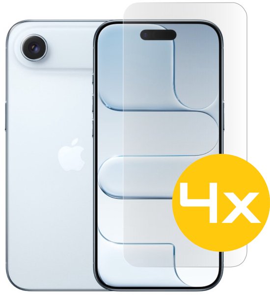 Lennexo iPhone Air screenprotector van gehard glas