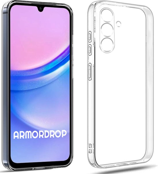 Armordrop transparant telefoonhoesje voor Samsung A15
