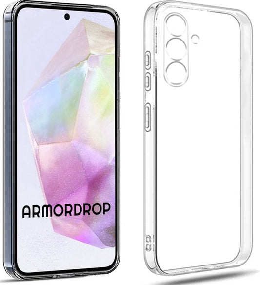 Armordrop Samsung A35 transparant telefoonhoesje
