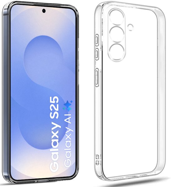Armordrop transparante hoes voor Samsung S25