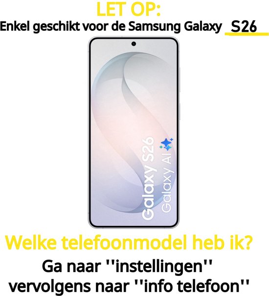 Lennexo hoesje en screenprotector Samsung Galaxy S2+