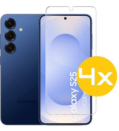 Lennexo gehard glas screenprotector voor Samsung Galaxy S25