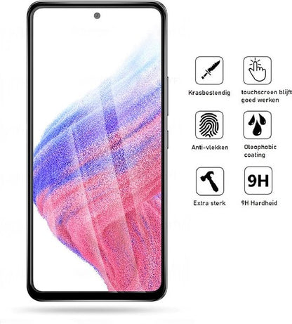 Lennexo Screenprotector Geschikt Voor Samsung Galaxy A53 5G