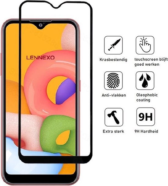Lennexo Samsung Galaxy A32 5G hoesje en screenprotector