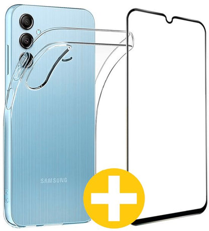 Lennexo hoesje en screenprotector Samsung Galaxy A34