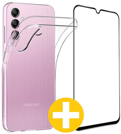 Lennexo hoesje en screenprotector voor Samsung A15