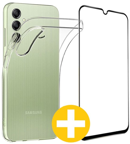Lennexo Samsung Galaxy A14 hoesje en screenprotector