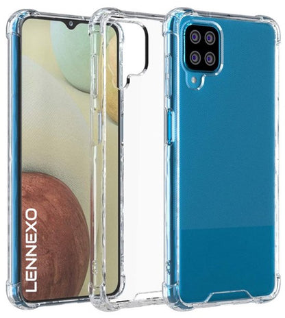 Samsung A12 anti-shock hoesje met screenprotector