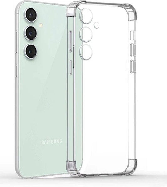 Lennexo Anti-Shock siliconen hoesje voor Samsung S23 FE