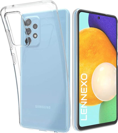 Lennexo hoesje en screenprotector voor Samsung Galaxy A52