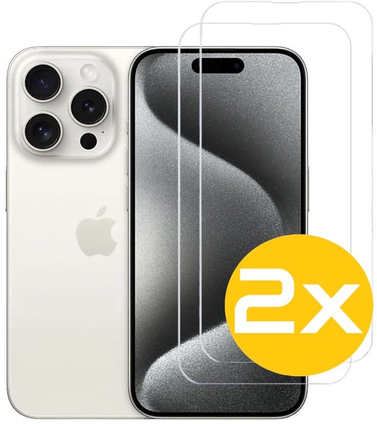 Anti-Shock Hoesje met Screenprotector voor iPhone 15 Pro Max