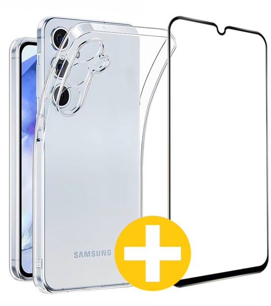 Lennexo hoesje en screenprotector voor Samsung A26