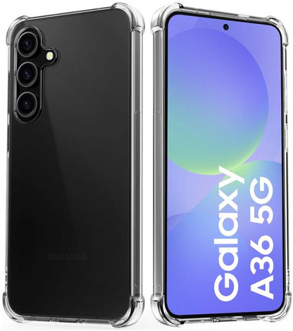 Anti-Shock Hoesje met 2x Screenprotector Samsung A36