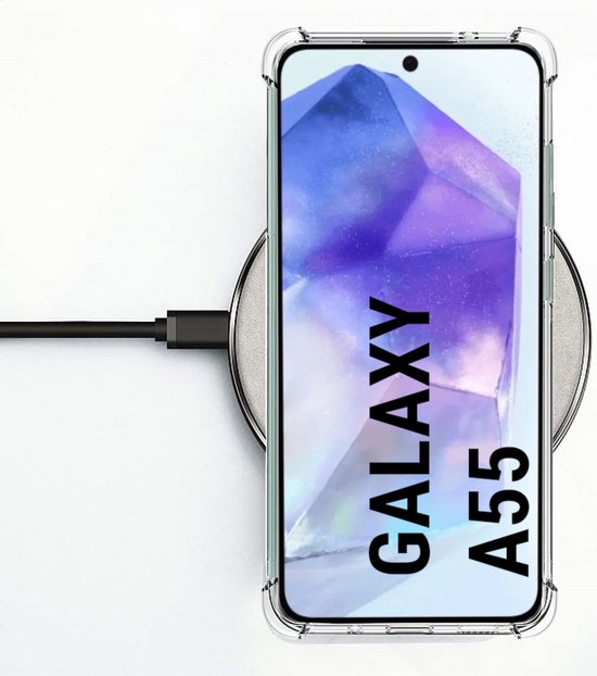 Lennexo Anti Shock hoesje voor Samsung Galaxy A55