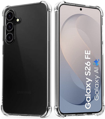 Lennexo anti-shock hoesje geschikt voor Samsung Galaxy S26 FE